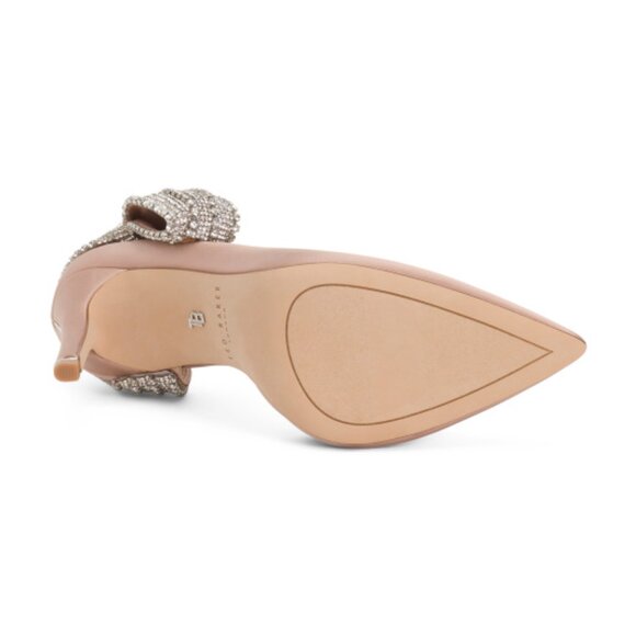 Ted Baker London Vandi Half d'Orsay Pointed Toe Pump in Blush - Picture 3 of 3